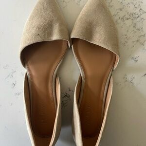 J. Crew Women's Tan Suede Flats